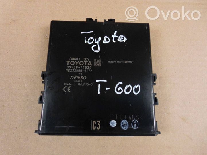 Toyota C-HR Centralina/modulo keyless go 89990F4030
