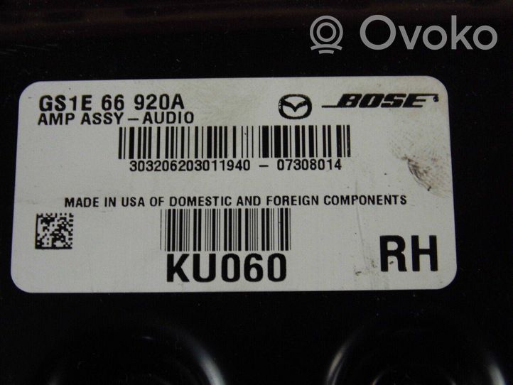 Mazda 6 Amplificateur de son GS1E66920A