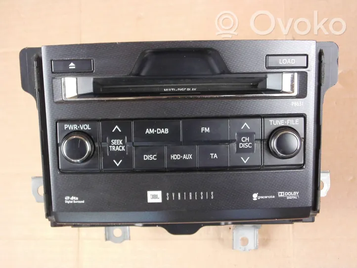 Toyota Land Cruiser (J150) Unità principale autoradio/CD/DVD/GPS 8612060B80