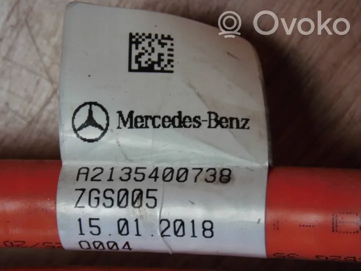 Mercedes-Benz E W213 Cablaggio positivo A2135400738