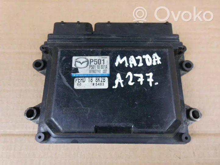 Mazda 3 III Unité de commande, module ECU de moteur P50118881A