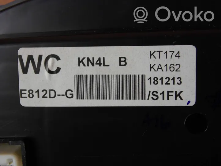 Mazda CX-3 Compteur de vitesse tableau de bord KN4L55430B