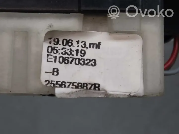 Renault Captur Przycisk / Pokrętło regulacji oświetlenia deski rozdzielczej 255675887R