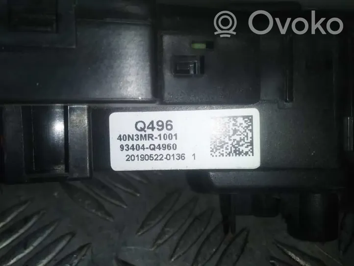 KIA Niro Interrupteur / bouton multifonctionnel 93404Q4960