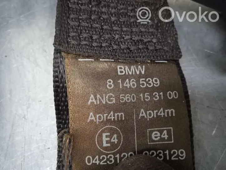 BMW 3 E36 Etuistuimen turvavyö 8146539