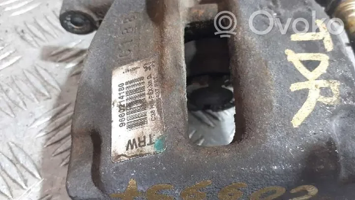 Citroen C6 Скоба заднего суппорта 9660214180