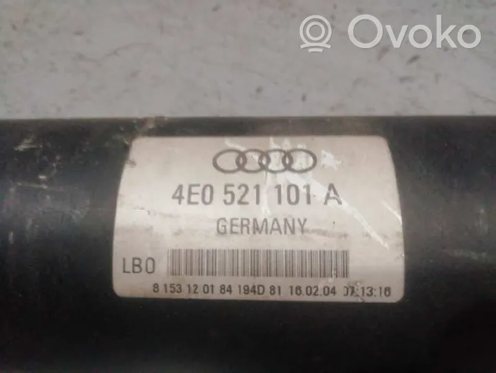 Audi A8 S8 D3 4E Albero di trasmissione con sede centrale 4E0521101A