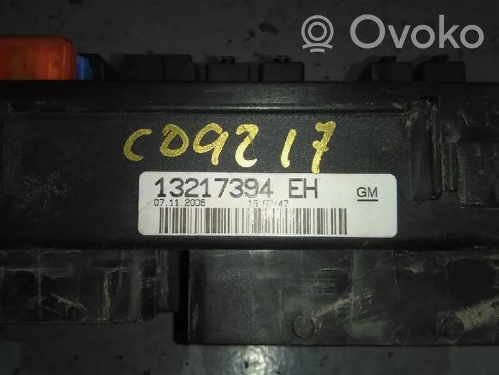 Opel Corsa C Katvealueen valvonnan ohjainlaite (BSM) 13217394EH