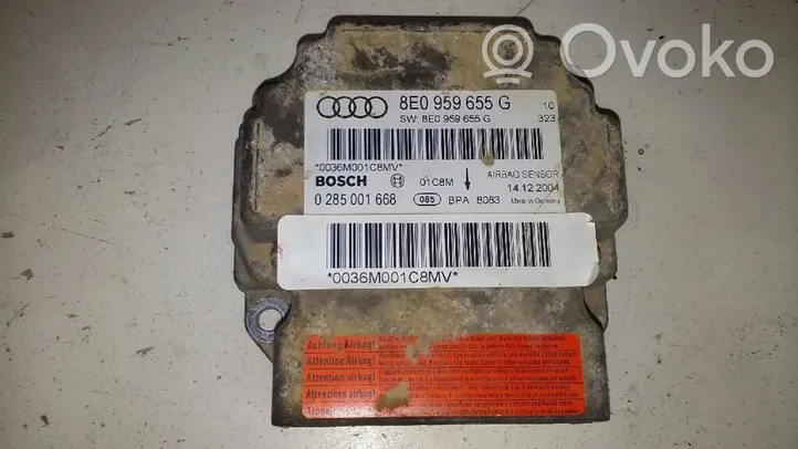 Audi A4 Allroad Sterownik / Moduł Airbag 8E0959655G