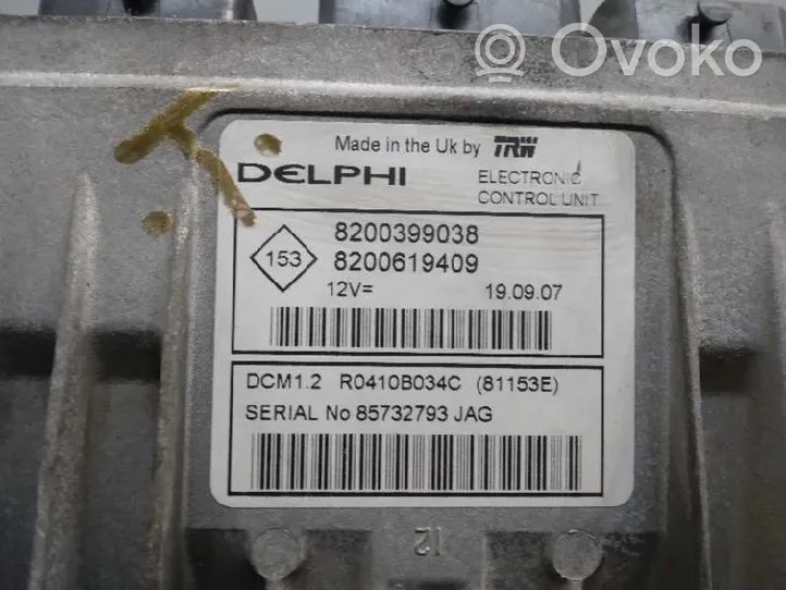 Nissan Micra C+C Calculateur moteur ECU 8200399038