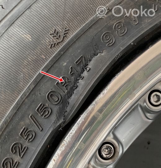 Audi A4 S4 B7 8E 8H R 17 alumīnija - vieglmetāla disks (-i) 