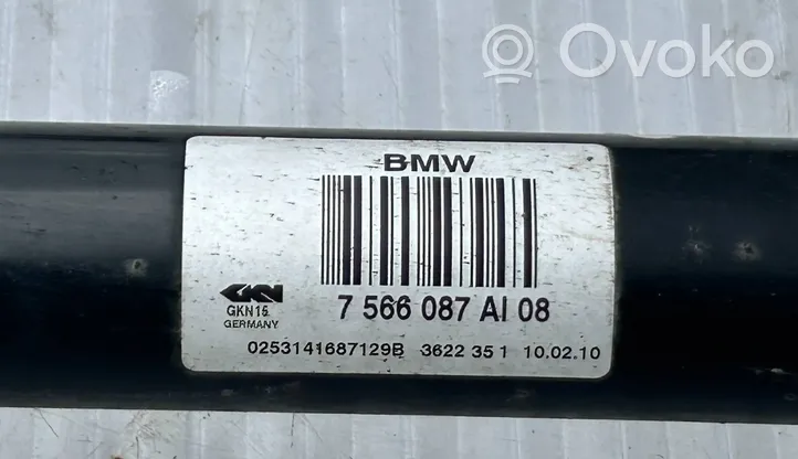 BMW 7 F01 F02 F03 F04 Eje de transmisión trasero 7566087