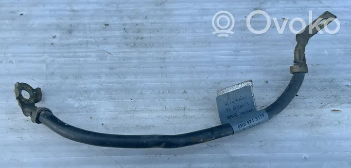 Volkswagen Polo V 6R Negative earth cable (battery) 6R0971537F
