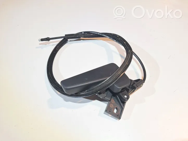 Volkswagen Golf VII Engine bonnet (hood) release handle 517823633B