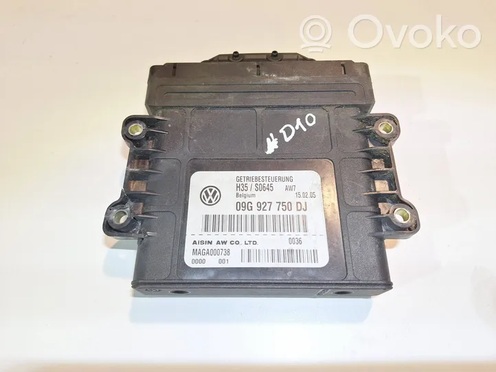 Volkswagen Golf V Centralina/modulo scatola del cambio 09G927750DJ