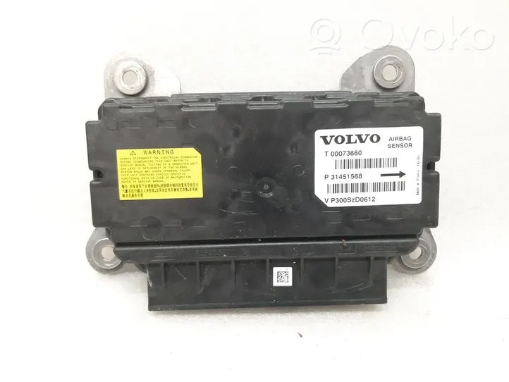 Volvo XC90 Sterownik / Moduł Airbag 31451568