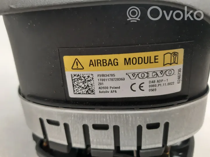 Volvo XC90 Poduszka powietrzna Airbag kierownicy 39834785