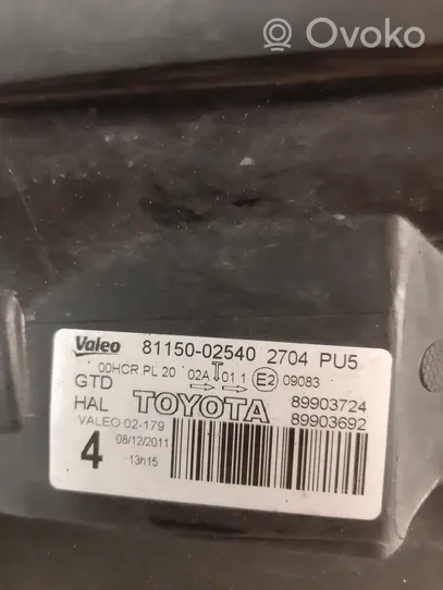 Toyota Auris 150 Phare frontale 89903724