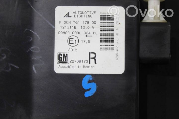 Chevrolet Volt I Faro delantero/faro principal CHEVROLET VOLT LAMPA PRZÓ