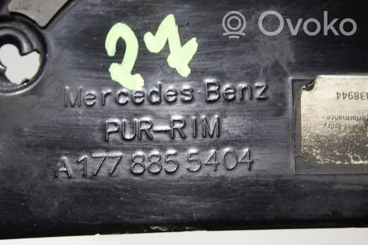 Mercedes-Benz A W177 AMG Modanatura della barra di rivestimento del paraurti anteriore A1778855404