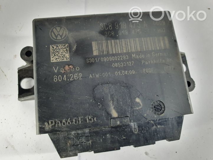 Volkswagen PASSAT B6 Centralina/modulo sensori di parcheggio PDC 3C8919475A