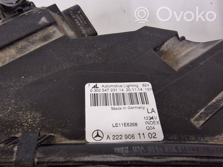 Mercedes-Benz S W222 Set di fari/fanali A2229061202