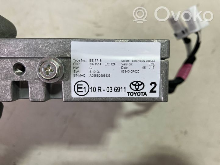 Toyota Auris E180 GPS-navigaation ohjainlaite/moduuli 