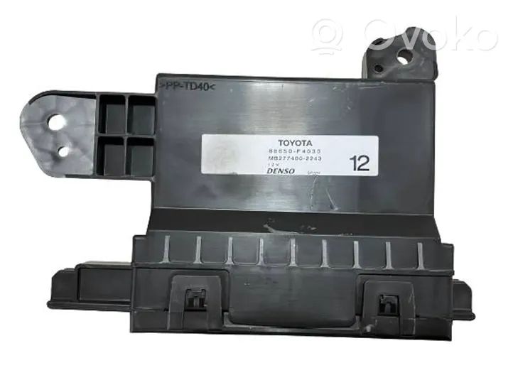 Toyota C-HR Climate control unit 88650F4030