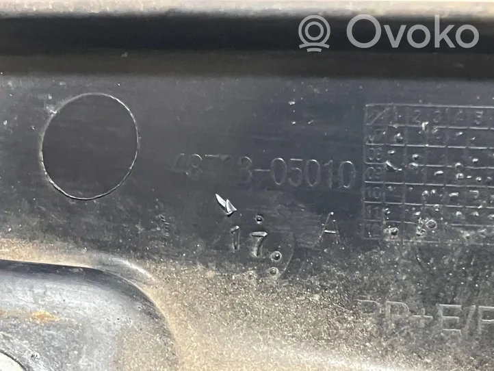 Toyota Auris E180 Osłona tylna podwozia 4871805010