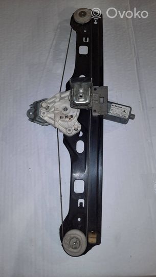 Mercedes-Benz C AMG W203 Rear door window regulator with motor A2037300946