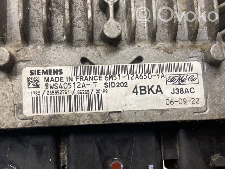 Ford Focus Calculateur moteur ECU 6M5112A650YA