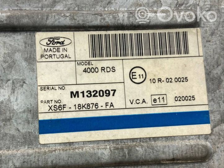 Ford Focus Unità principale autoradio/CD/DVD/GPS XS6F18K876FA