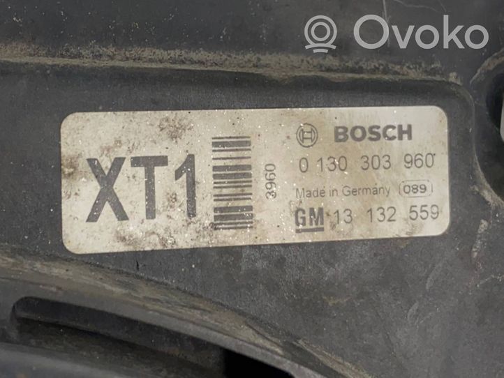 Opel Astra H Elektryczny wentylator chłodnicy 13132559