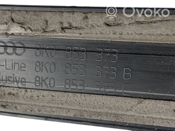 Audi A4 S4 B8 8K Takaoven kynnyksen suojalista 8K0853376C