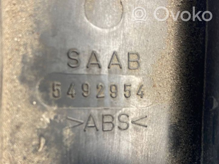 Saab 9-5 Listwa oświetlenie tylnej tablicy rejestracyjnej 5492954