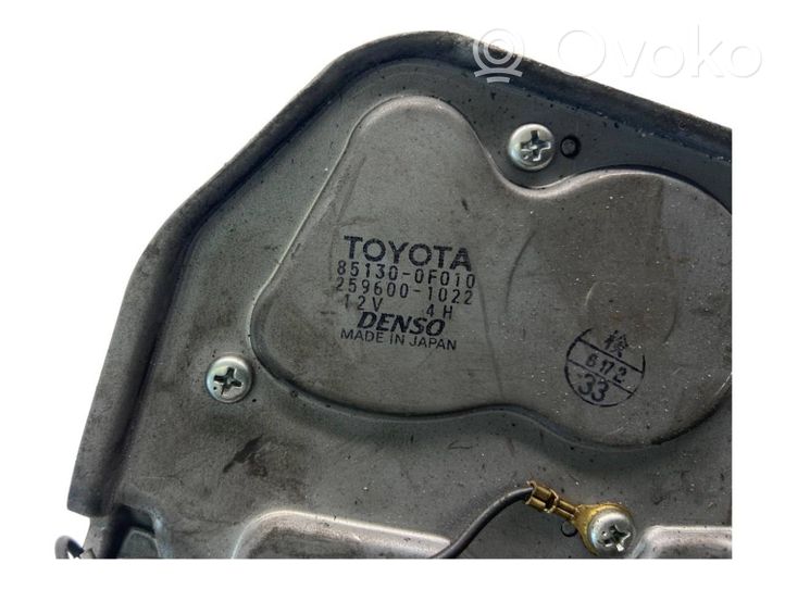 Toyota Corolla Verso E121 Silniczek wycieraczki szyby tylnej 851300F010