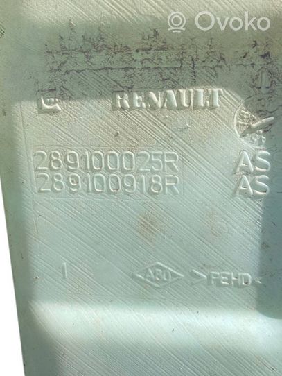 Renault Fluence Zbiornik płynu do spryskiwaczy szyby przedniej / czołowej 289100025R