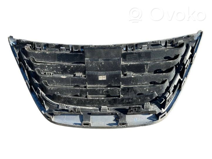 Saab 9-3 Ver2 Grille calandre supérieure de pare-chocs avant 12765507