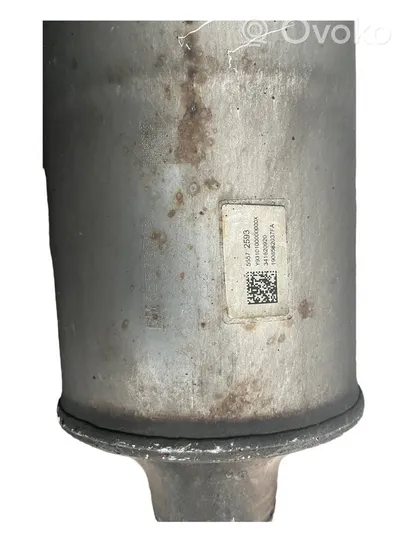 Opel Astra K Filtr cząstek stałych Katalizator / FAP / DPF 55572593