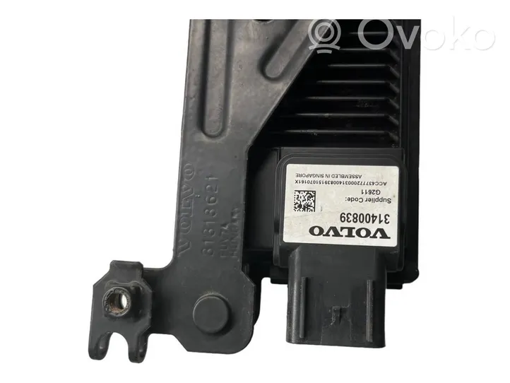 Volvo V40 Capteur radar de distance 31400843