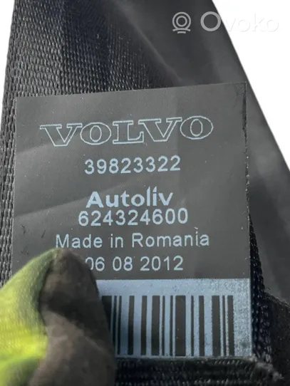 Volvo V60 Saugos diržas galinis 39823322