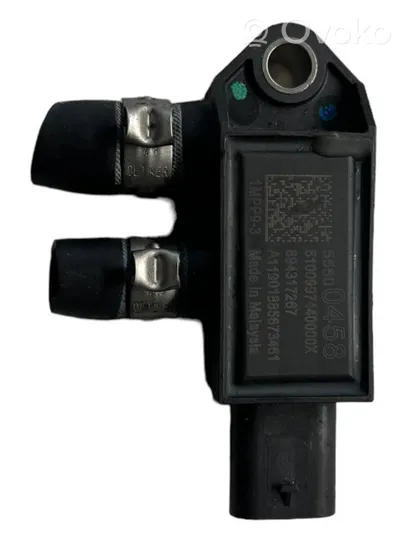 Opel Astra K Exhaust gas pressure sensor 55500458