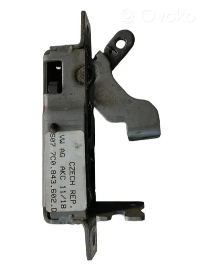 Volkswagen Crafter Rear door lock 7C0843602D