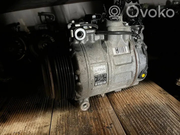 Mercedes-Benz ML W166 Ilmastointilaitteen kompressorin pumppu (A/C) 4472500211