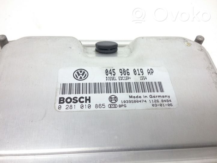 Volkswagen Polo Moottorin ohjainlaite/moduuli 045906019AP