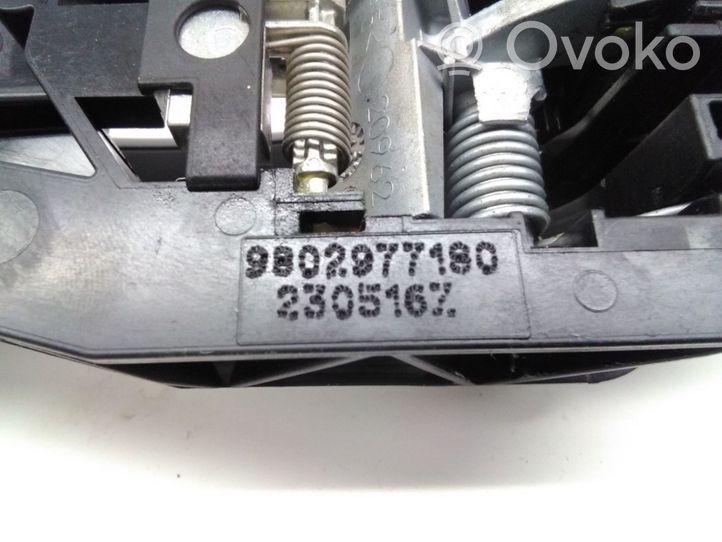 Citroen C4 Cactus Klamka zewnętrzna drzwi tylnych 9802977180