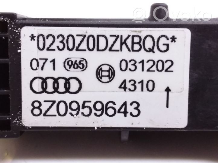 Audi A2 Airbagsensor Crashsensor Drucksensor 8Z0959643