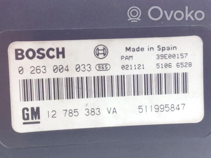 Saab 9-3 Ver2 Parking PDC control unit/module 12785383VA