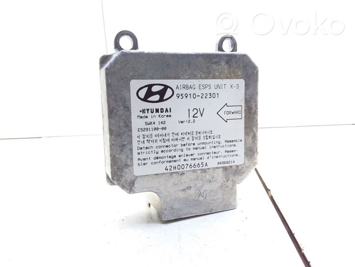 Hyundai Accent Module de contrôle airbag 9591022301