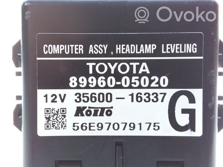 Toyota Avensis T250 Sterownik / Moduł świateł LCM 8996005020